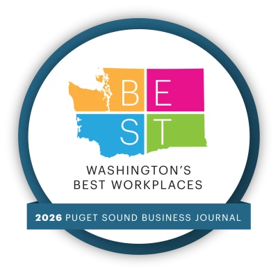 Puget Sound Business Journal Washington's Best Workplaces Badge